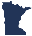 Minnesota state outline
